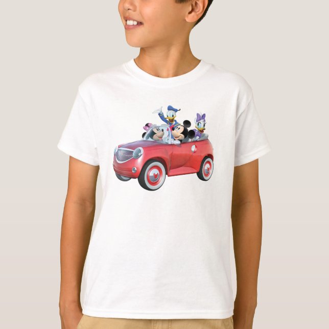 Mickey & Friends | Car T-Shirt (Front)