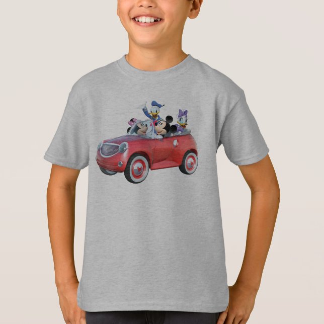 Mickey & Friends | Car T-Shirt (Front)