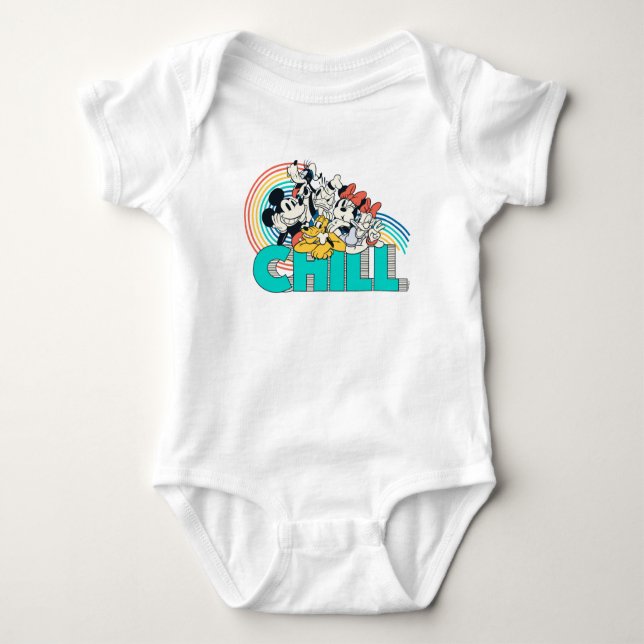 Mickey & Friends | Chill Baby Bodysuit (Front)