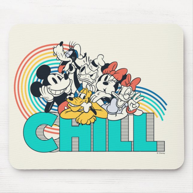 Mickey & Friends | Chill Mouse Pad (Front)