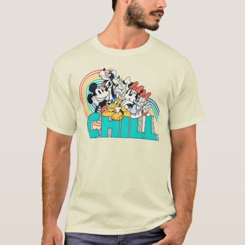 Mickey  Friends  Chill T_Shirt