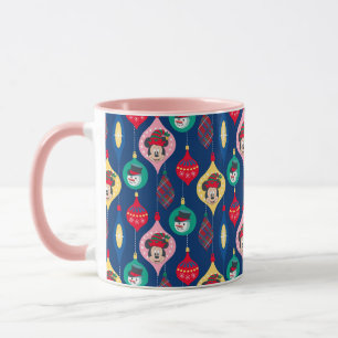 Mickey & Friends Christmas Ornament Pattern Mug