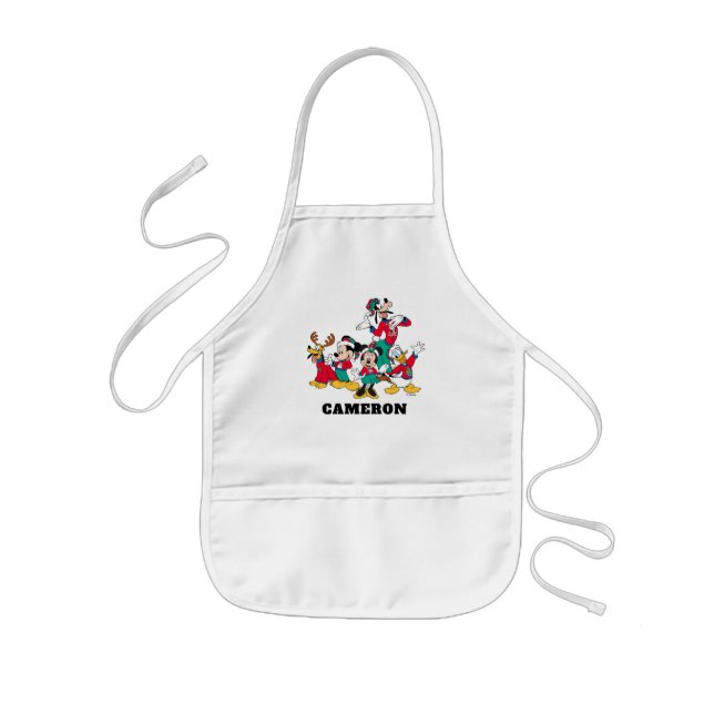 Mickey & Friends | Christmas Outfits Kids' Apron (Front)