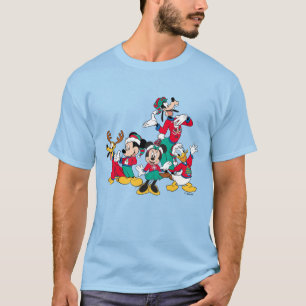 Mickey & Friends   Christmas Outfits T-Shirt