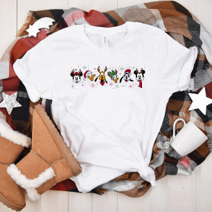 Mickey & Friends Christmas Snowflakes T-Shirt