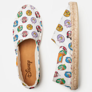 Mickey & Friends Classic Circles Pattern Espadrilles
