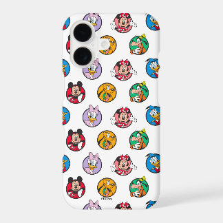 Mickey & Friends Classic Circles Pattern iPhone 17 Case