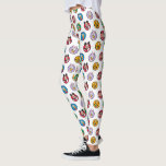 Mickey & Friends Classic Circles Pattern Leggings<br><div class="desc">Celebrate the Sensational Six in style! This charming pattern features Mickey Mouse, Minnie, Donald, Daisy, Goofy, and Pluto, each showcased in their own vibrant, color-coded circular frame. The polka dot pattern layout gives this design a clean, rhythmic feel while highlighting the unique personality of every character. Set against a crisp...</div>