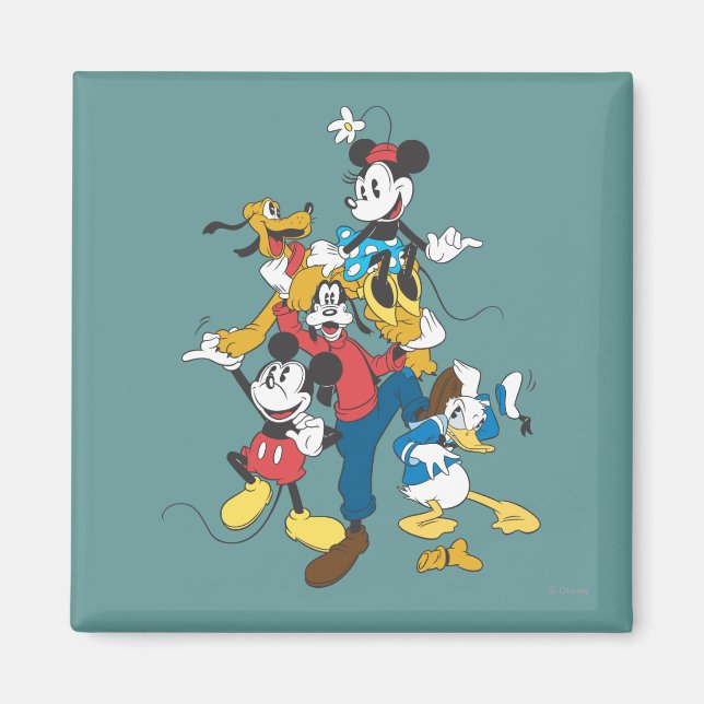 Mickey & Friends | Classic Group Magnet (Front)