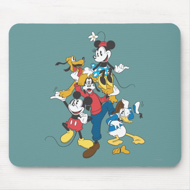 Mickey & Friends | Classic Group Mouse Pad (Front)