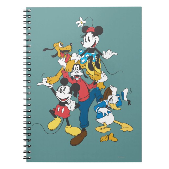 Mickey & Friends | Classic Group Notebook (Front)