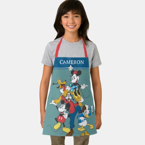 Mickey  Friends  Classic Group Personalized Apron