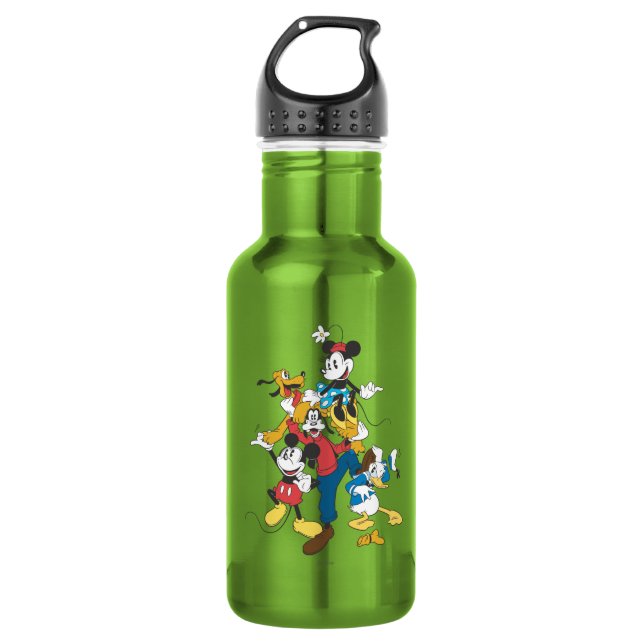 Mickey & Friends | Classic Group Water Bottle (Front)