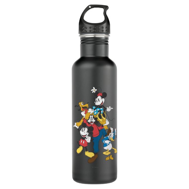Mickey & Friends | Classic Group Water Bottle (Front)