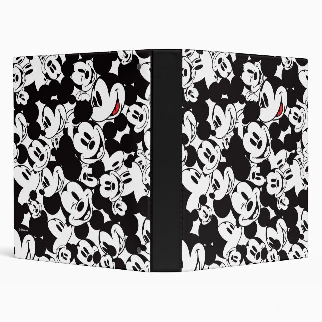 Mickey & Friends | Classic Mickey Pattern Binder (Background)