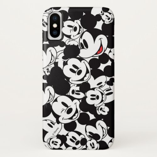 Mickey  Friends  Classic Mickey Pattern iPhone XS Case