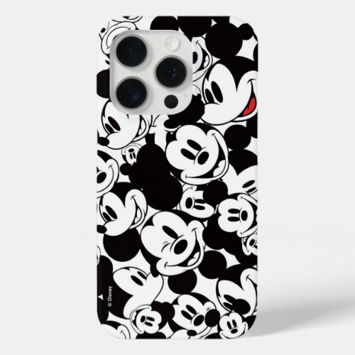 Mickey  Friends  Classic Mickey Pattern iPhone 15 Pro Case