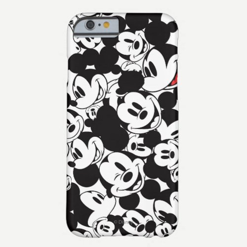 Mickey & Friends | Classic Mickey Pattern Barely There iPhone 6 Case