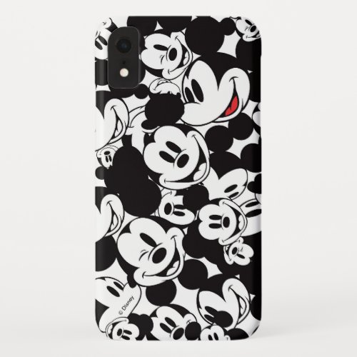 Mickey  Friends  Classic Mickey Pattern iPhone XR Case