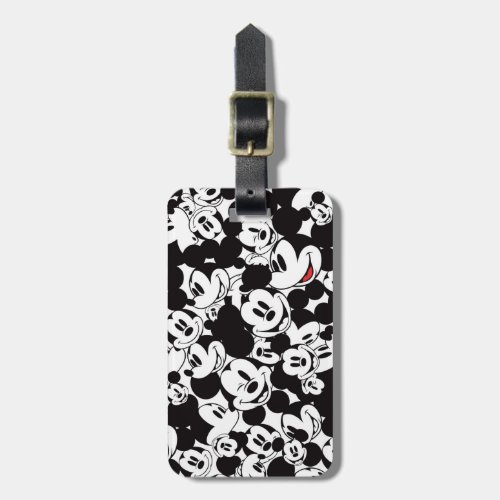Mickey  Friends  Classic Mickey Pattern Luggage Tag