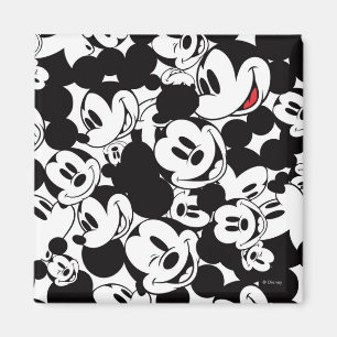 Mickey & Friends Classic Mickey Pattern Magnet