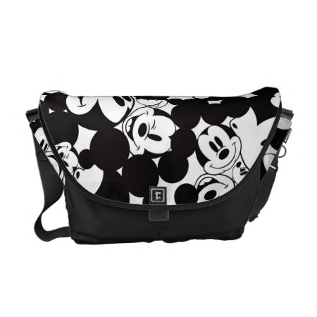 Mickey & Friends | Classic Mickey Pattern Messenger Bag