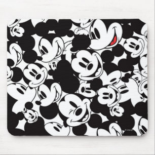 Mickey & Friends   Classic Mickey Pattern Mouse Pad