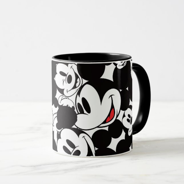 Mickey & Friends | Classic Mickey Pattern Mug (Front Right)