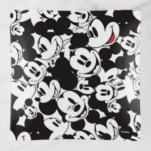 Mickey & Friends Classic Mickey Pattern Trinket Tray