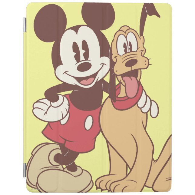 Mickey & Friends | Classic Mickey & Pluto iPad Smart Cover (Front)