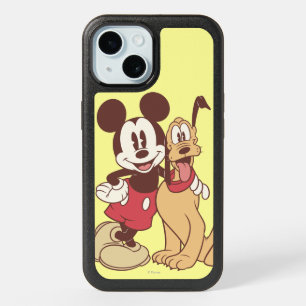 Mickey & Friends Classic Mickey & Pluto iPhone 15 Case