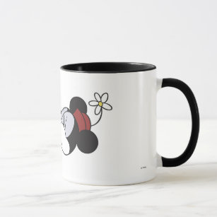 Mickey & Friends classic Minnie kissing Mickey Mug