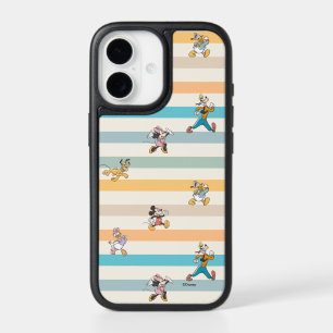 Mickey & Friends Classic Multi-Stripe Pattern iPhone 17 Case