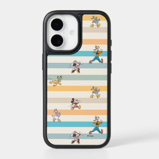 Mickey & Friends Classic Multi-Stripe Pattern iPhone 17 Case