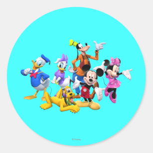 Mickey Mouse Clubhouse, Kids' Sticker, 2-1/2 x 2-1/2