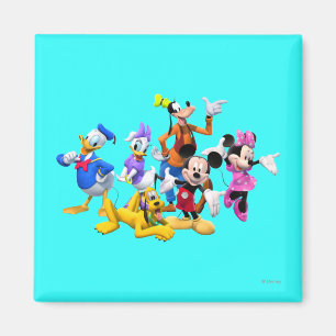 Mickey & Friends   Clubhouse Magnet