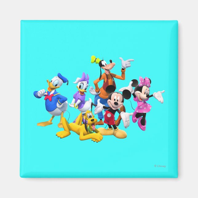 Mickey & Friends | Clubhouse Magnet (Front)