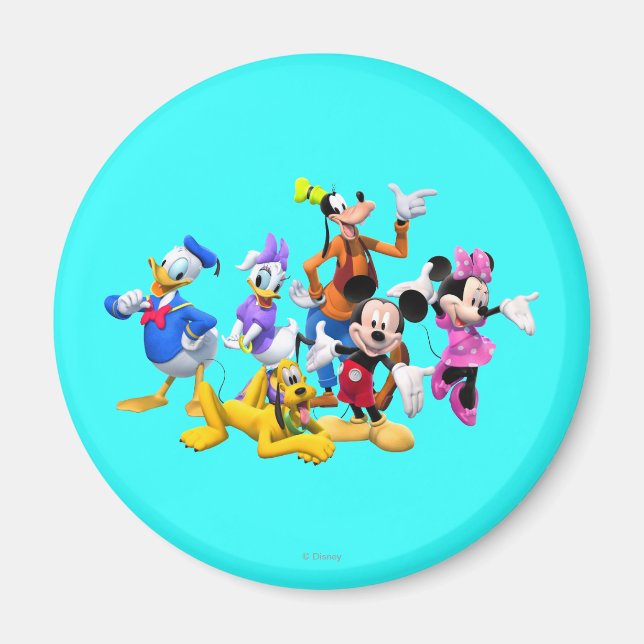 Mickey & Friends | Clubhouse Magnet (Front)