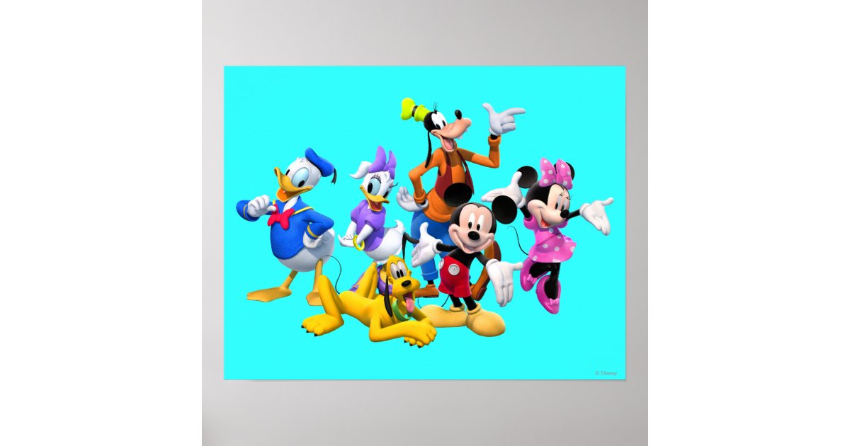 mickey mouse clubhouse poster