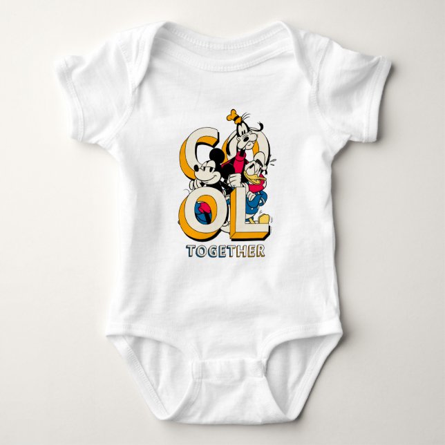 Mickey & Friends | Cool Together Baby Bodysuit (Front)