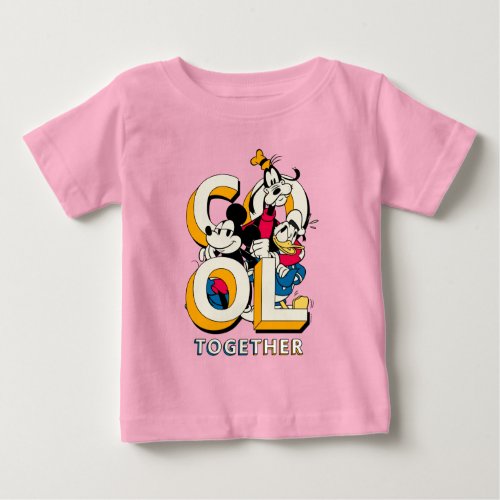 Mickey  Friends  Cool Together Baby T_Shirt