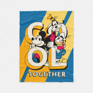 Mickey & Friends | Cool Together Fleece Blanket