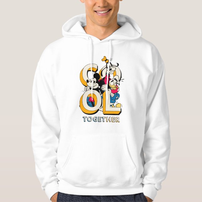 Mickey & Friends | Cool Together Hoodie (Front)