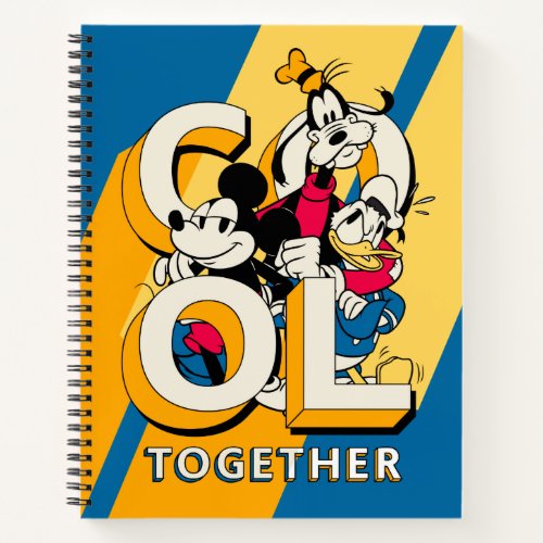 Mickey  Friends  Cool Together Notebook