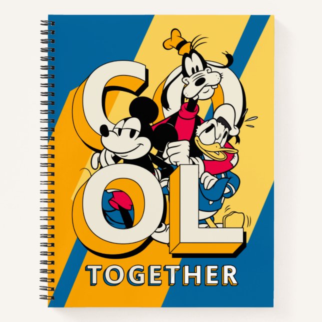 Mickey & Friends | Cool Together Notebook (Front)