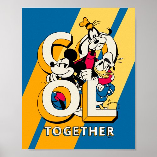Mickey  Friends  Cool Together Poster