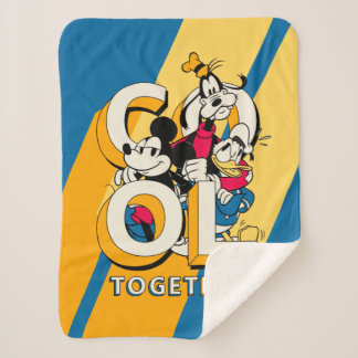 Mickey & Friends | Cool Together Sherpa Blanket