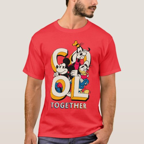 Mickey  Friends  Cool Together T_Shirt