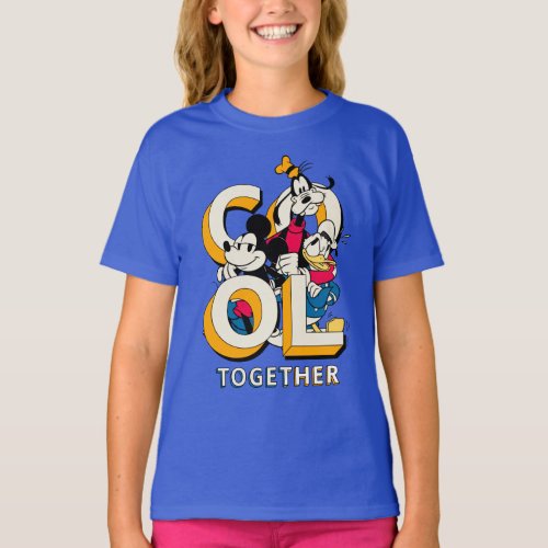 Mickey  Friends  Cool Together T_Shirt