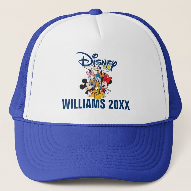 Mickey & Friends Crew - Family Vacation Trucker Hat (Front)